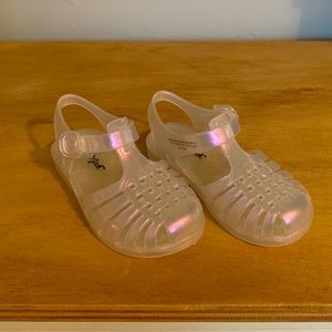Cat & Jack toddler girl jelly sandals